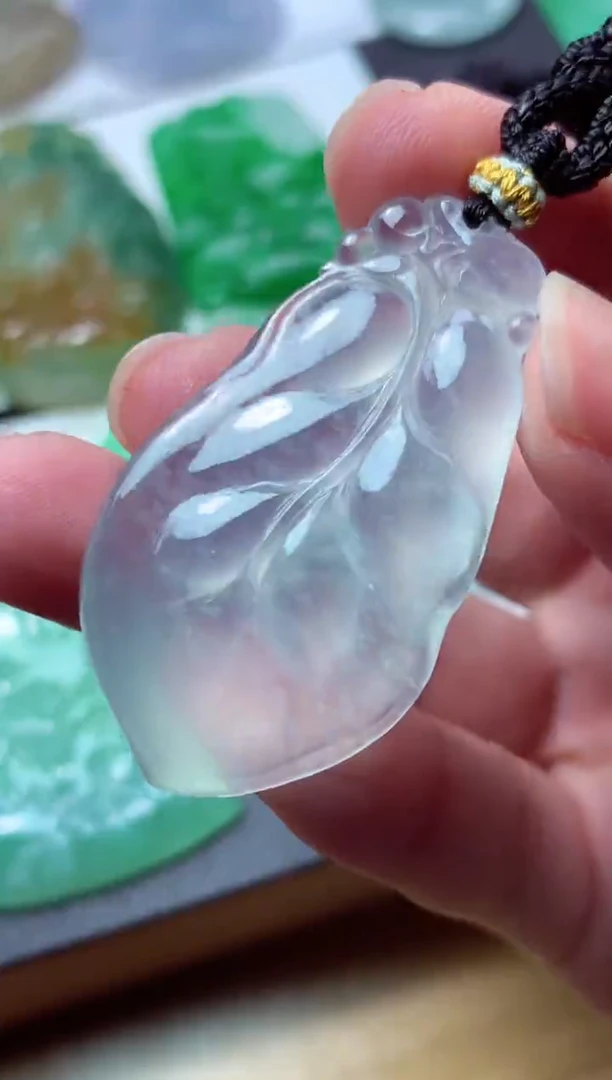 翡翠未镶嵌颈饰天然翡翠