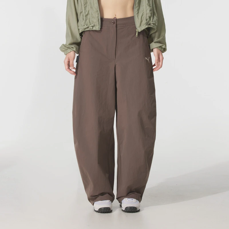 【达人专属】彪马梭织长裤女2025新款运动裤透气跑步训练裤子634800