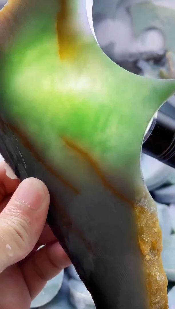 翡翠裸石天然A货翡翠1128