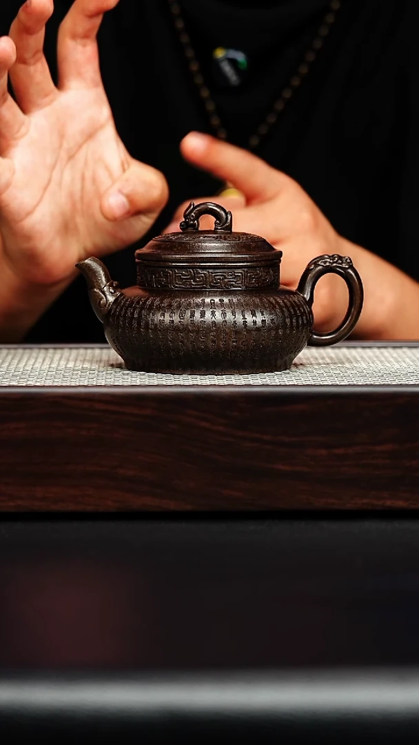 茶壶紫砂君 德壶