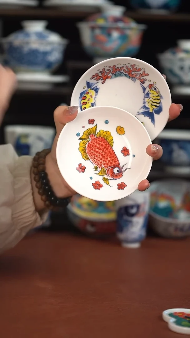 昨明龙鱼杯垫2只（宠粉福利）