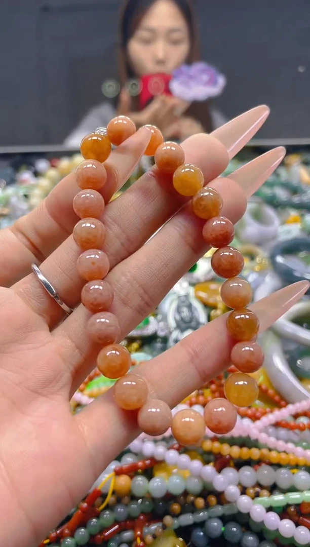 颈饰未镶嵌翡翠8MM