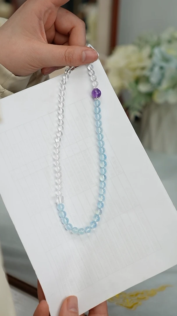 【闪购商品】水晶颈饰未镶嵌项链 无证书
