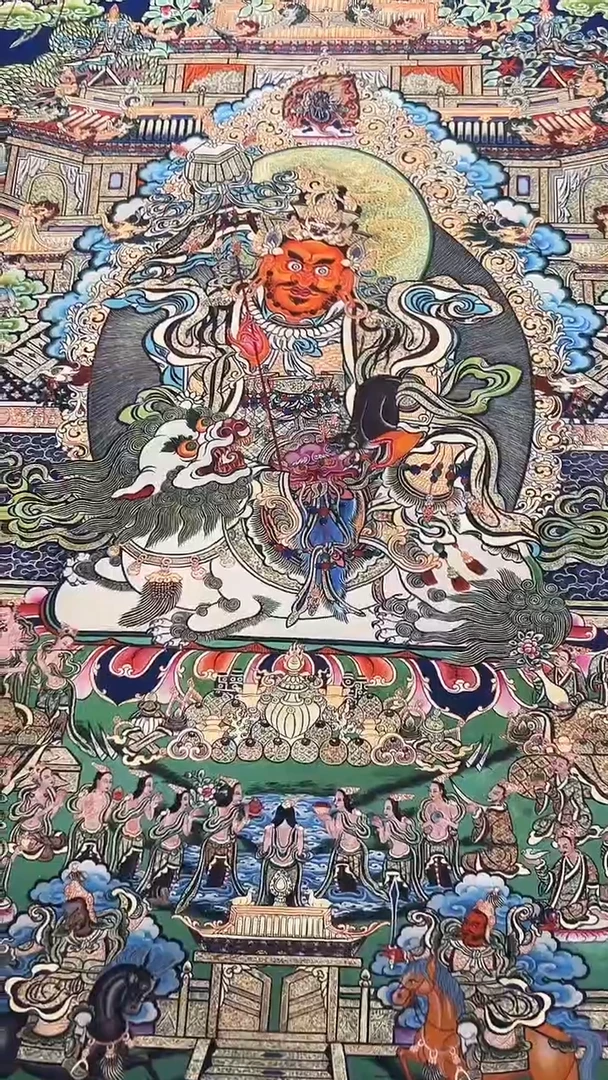 卷轴画16053唐卡