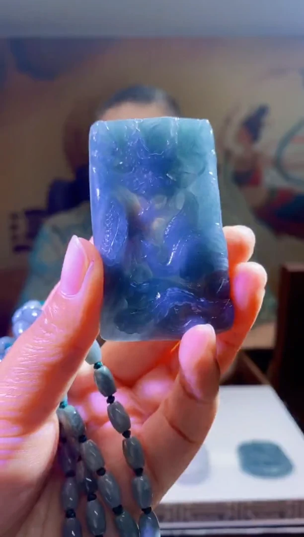 定制翡翠未镶嵌LL翡翠毛货SMYH-17