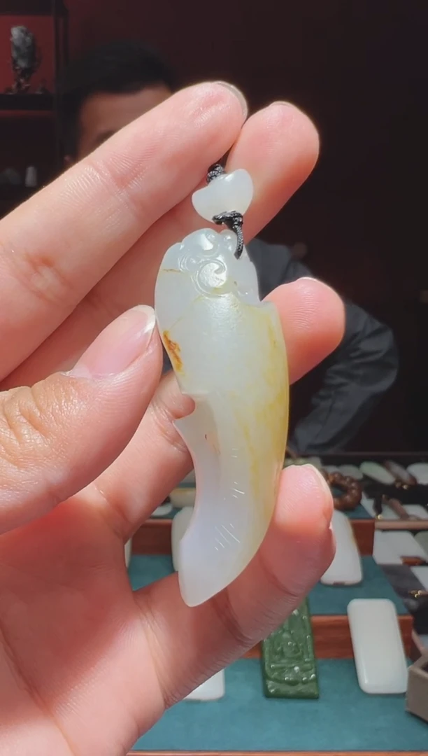 【闪购商品】和田玉吊坠(不含链)未镶嵌1