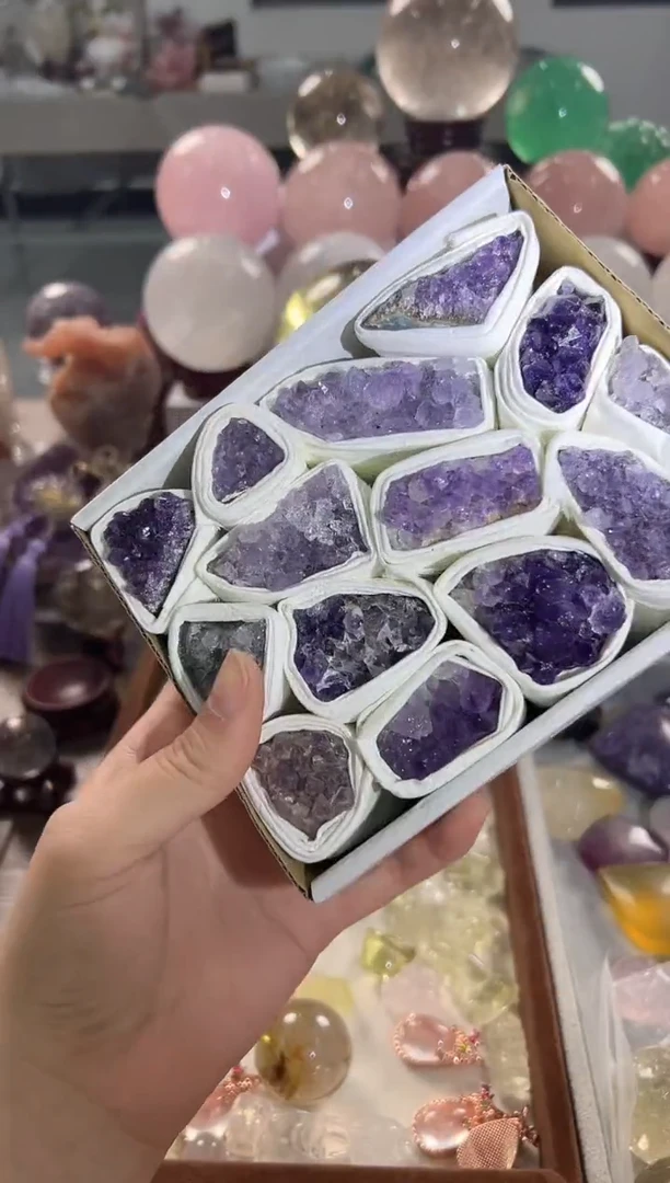 未镶嵌珠宝半成品水晶M0039 多样性发一