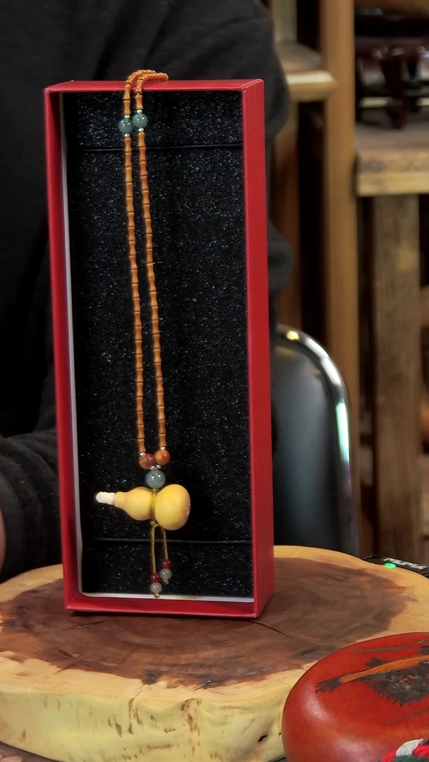 古艺高师傅葫芦脖挂 编号81