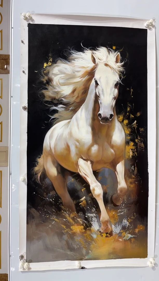 油画商老师油画作品2