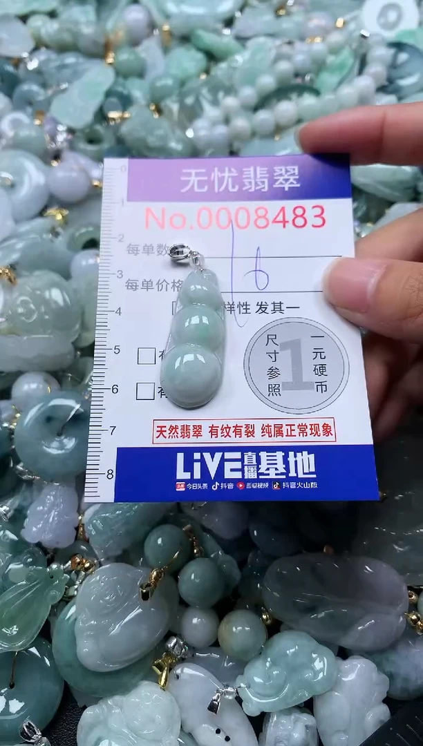 颈饰未镶嵌翡翠8483