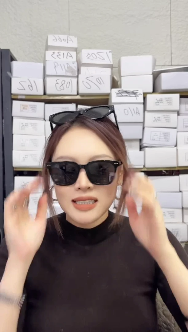 分体款kim黑色镜片没字