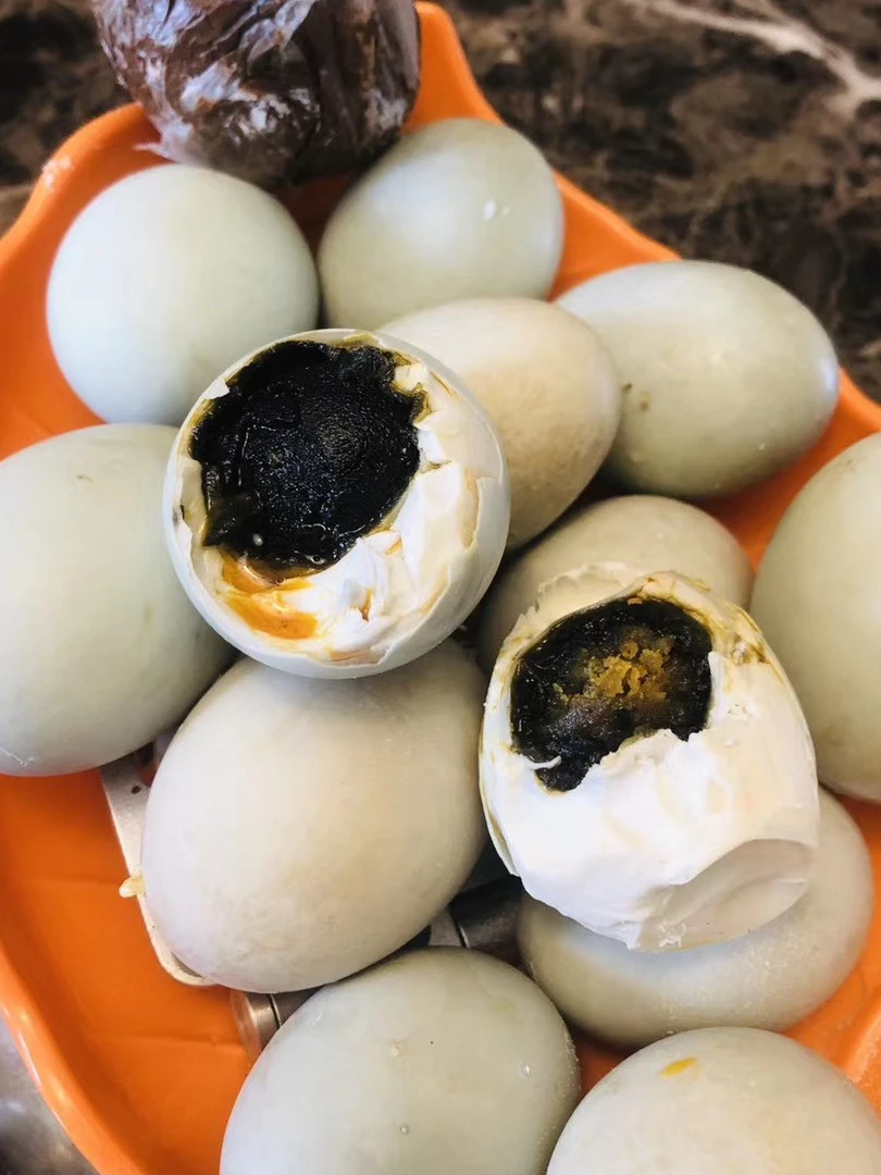 【顺丰包邮】微湖臭鸭蛋黑黄咸鸭蛋臭鸭蛋变蛋流油起沙【冷藏储存】
