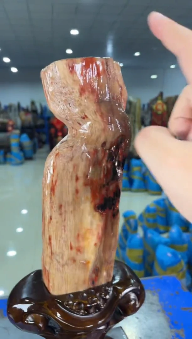 【闪购商品】硅化玉摆件未镶嵌28