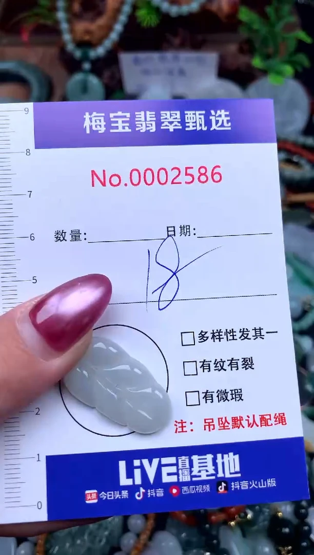 颈饰未镶嵌翡翠早18