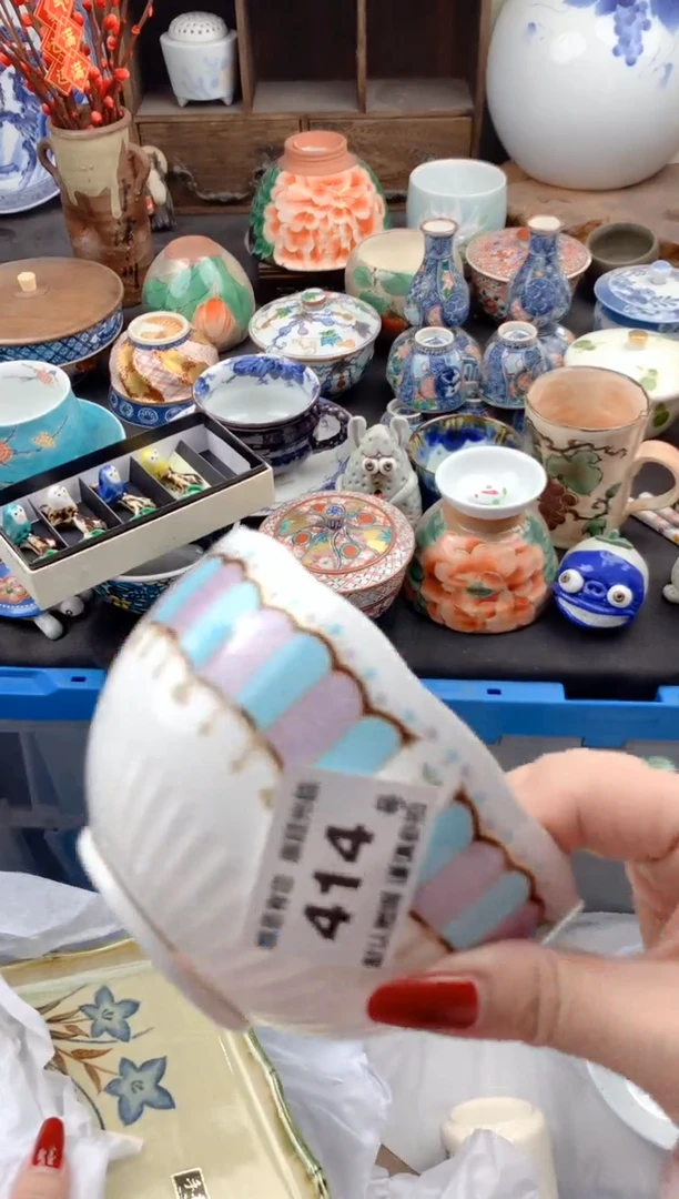 【闪购商品】瓷片414号九姑娘工艺品瓷器