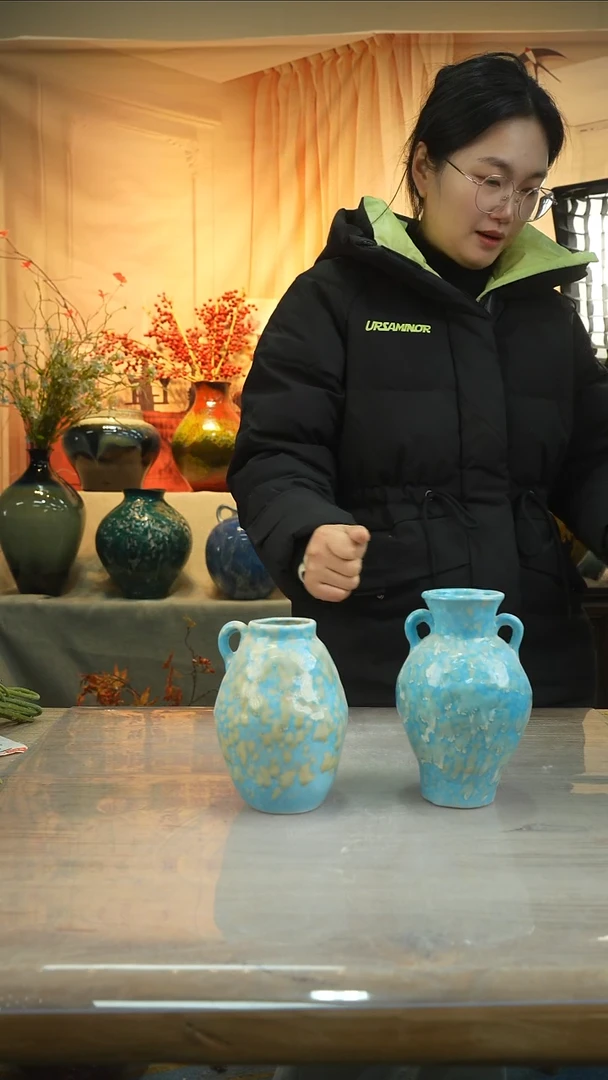 套组 陶瓷花瓶花器