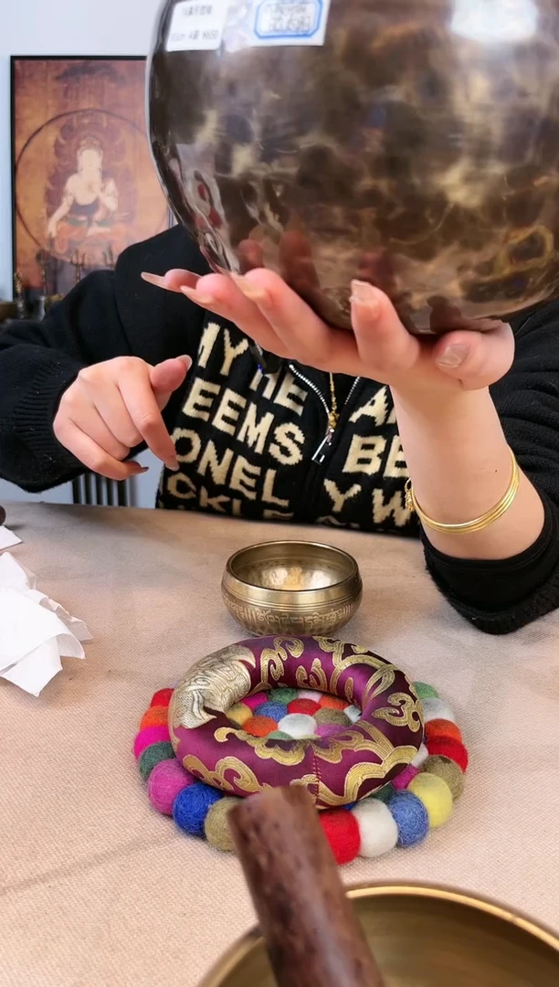 【闪购商品】尚铜阁颂钵满月 18.5 A调