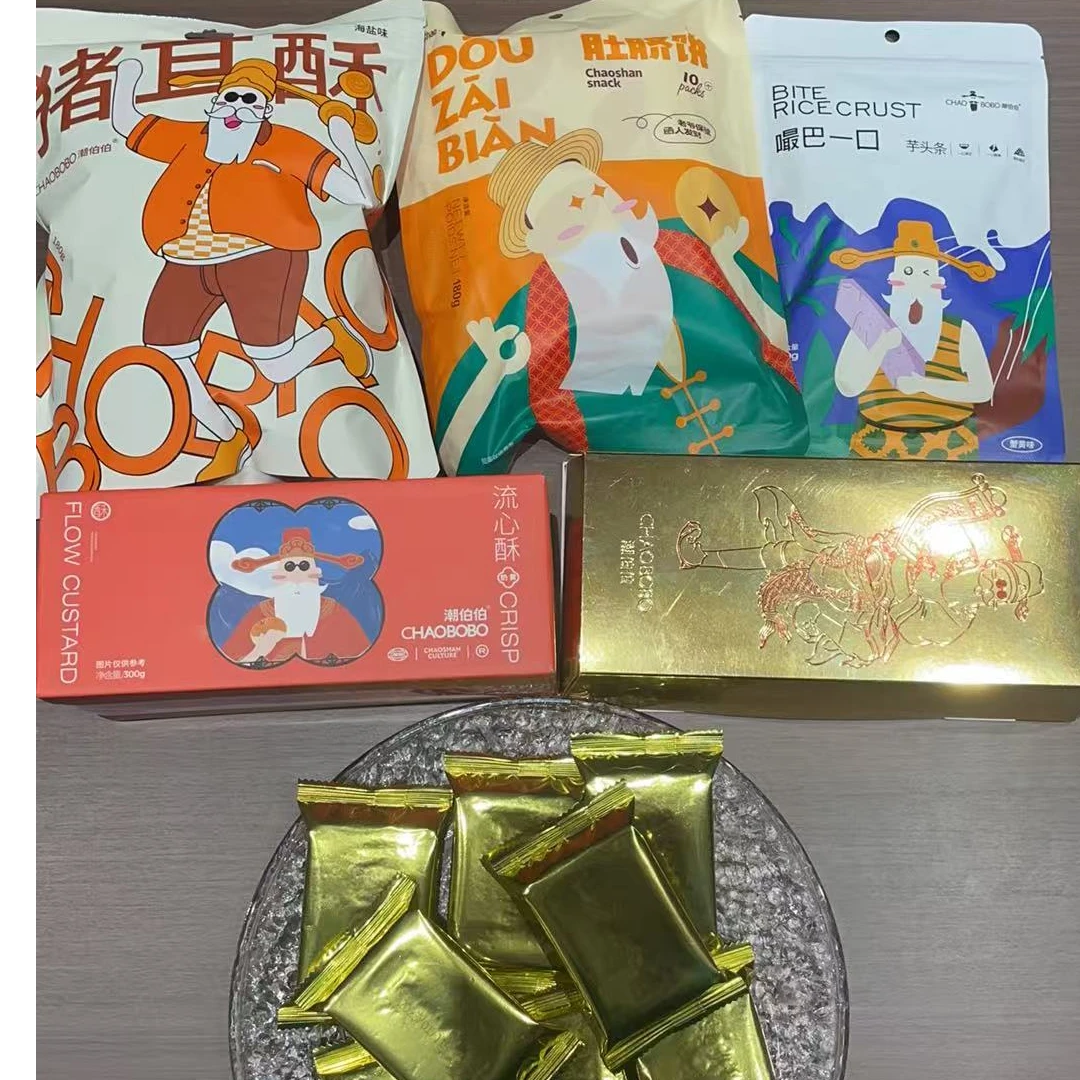 ChaoBoBo/潮伯伯超值六件套办公室休闲零食