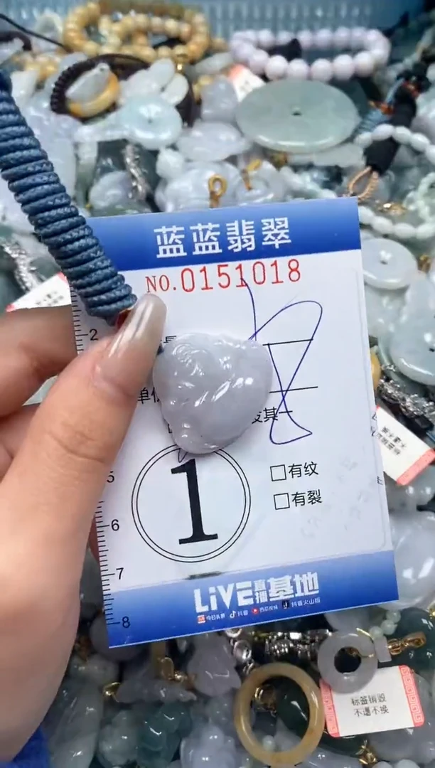 【闪购商品】翡翠颈饰未镶嵌闪购0151018多样性发其一