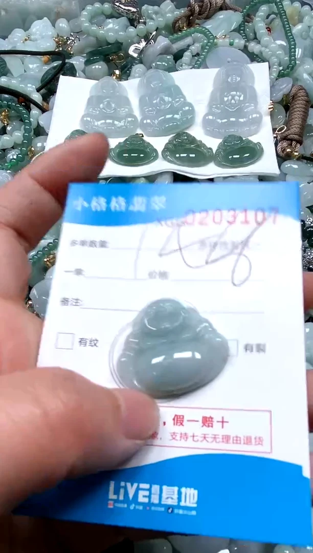 【闪购商品】翡翠颈饰未镶嵌闪购商品0203107