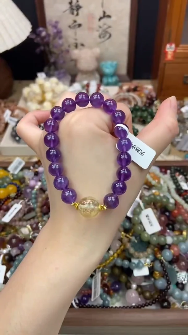 未镶嵌手链水晶428