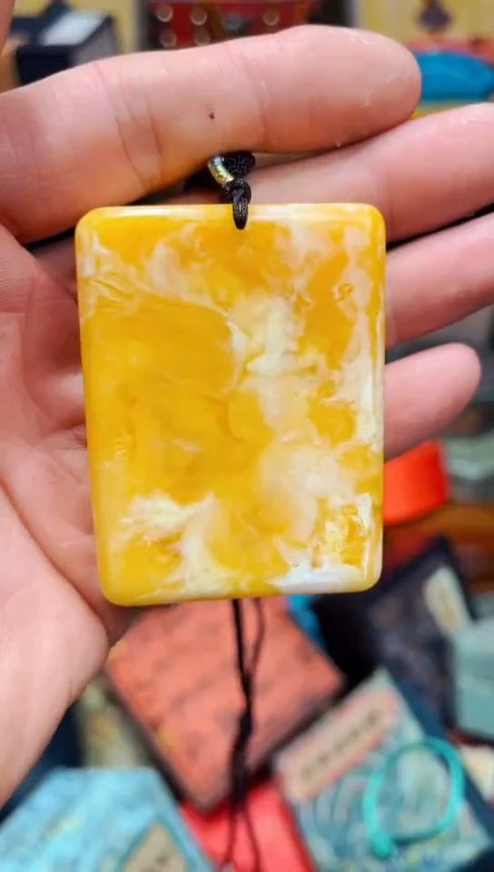 【闪购商品】蜜蜡裸石未镶嵌W瑞哥专属高端精品48