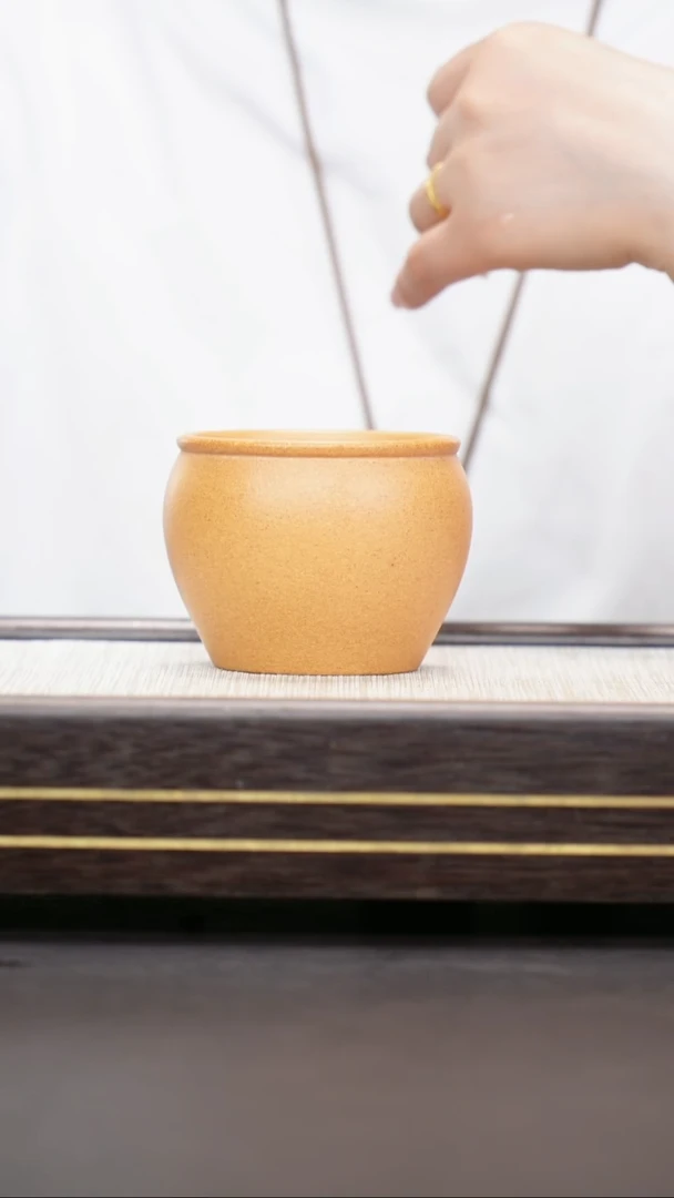 茶壶紫砂黄金段泥  风水缸杯