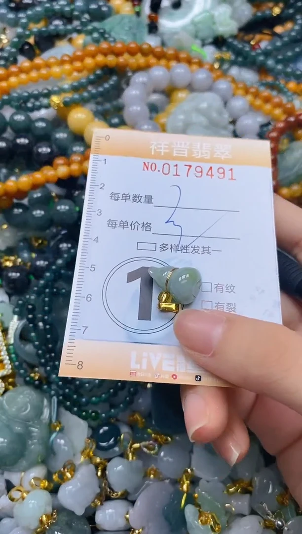 翡翠未镶嵌颈饰闪购0179491