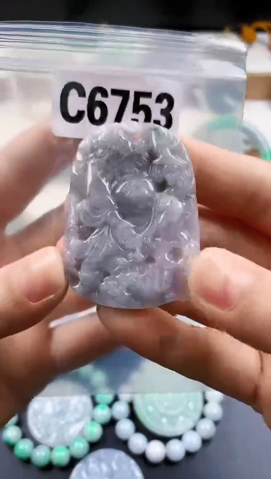 颈饰未镶嵌翡翠天然翡翠吊坠挂件