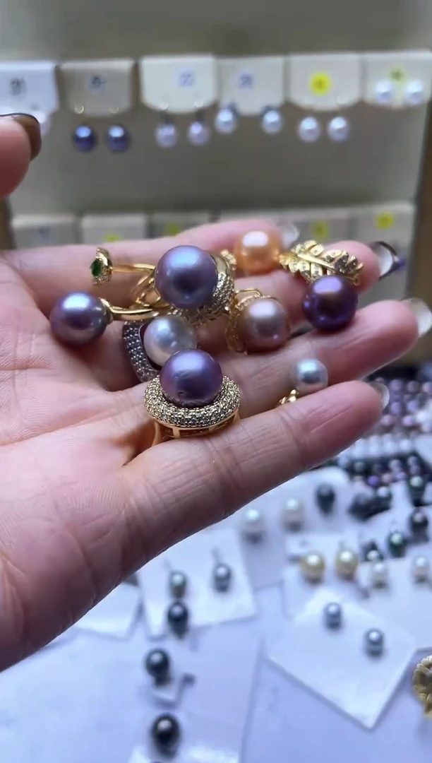 【闪购商品】淡水珍珠戒指未镶嵌2