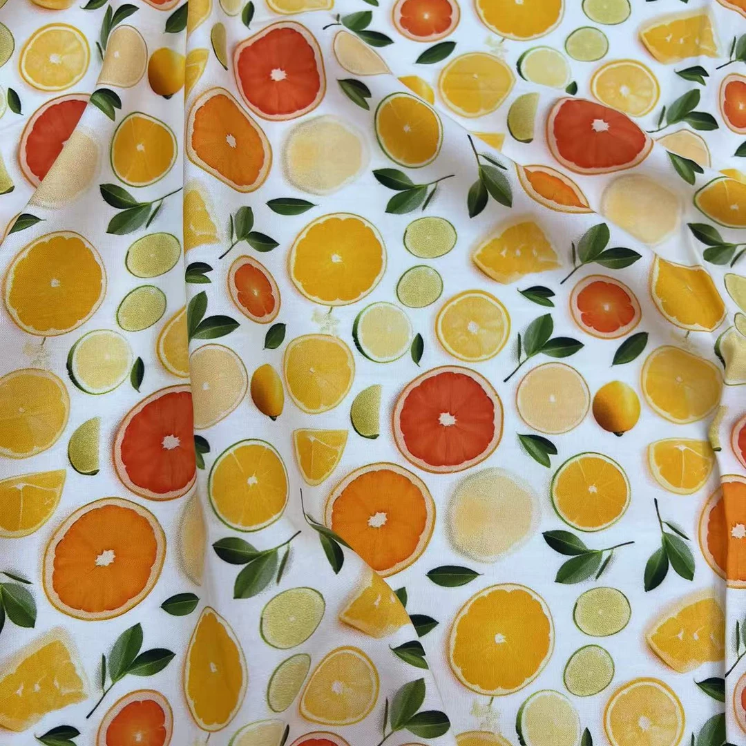 （心想事橙）布料  精品绵绸 柔软透气适合做连衣裙旗袍（不加工）