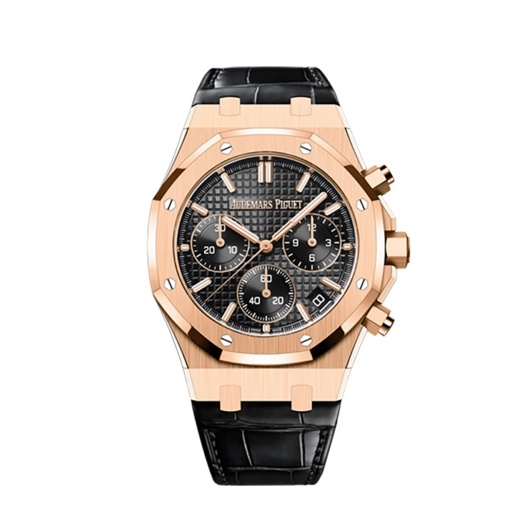 99新 AIPE/爱彼 26240黑皮/哈馆/22全套