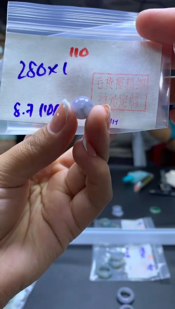 未镶嵌定制翡翠桶珠#280元-毛货需精细抛光