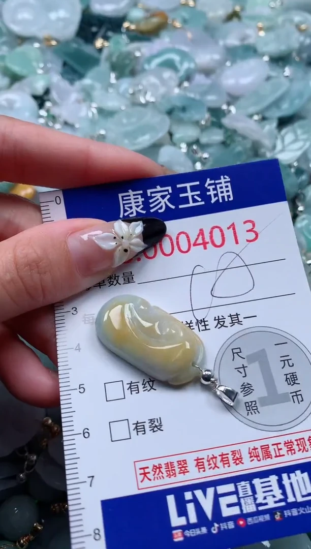 颈饰未镶嵌翡翠4013