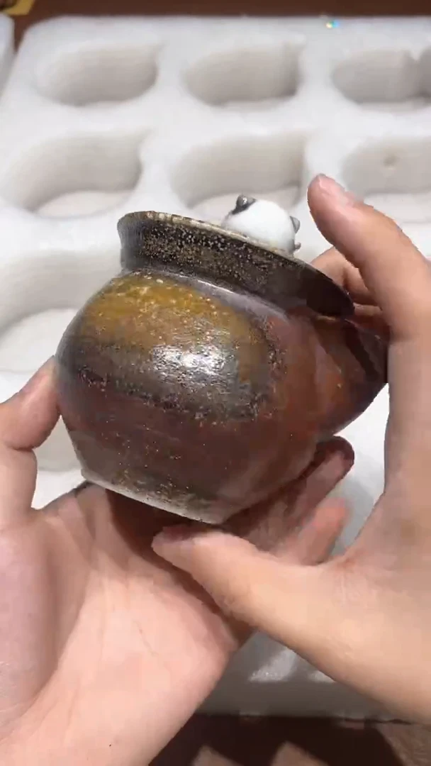 奢瓷/瑞寅柴烧茶器（宝瓶）659