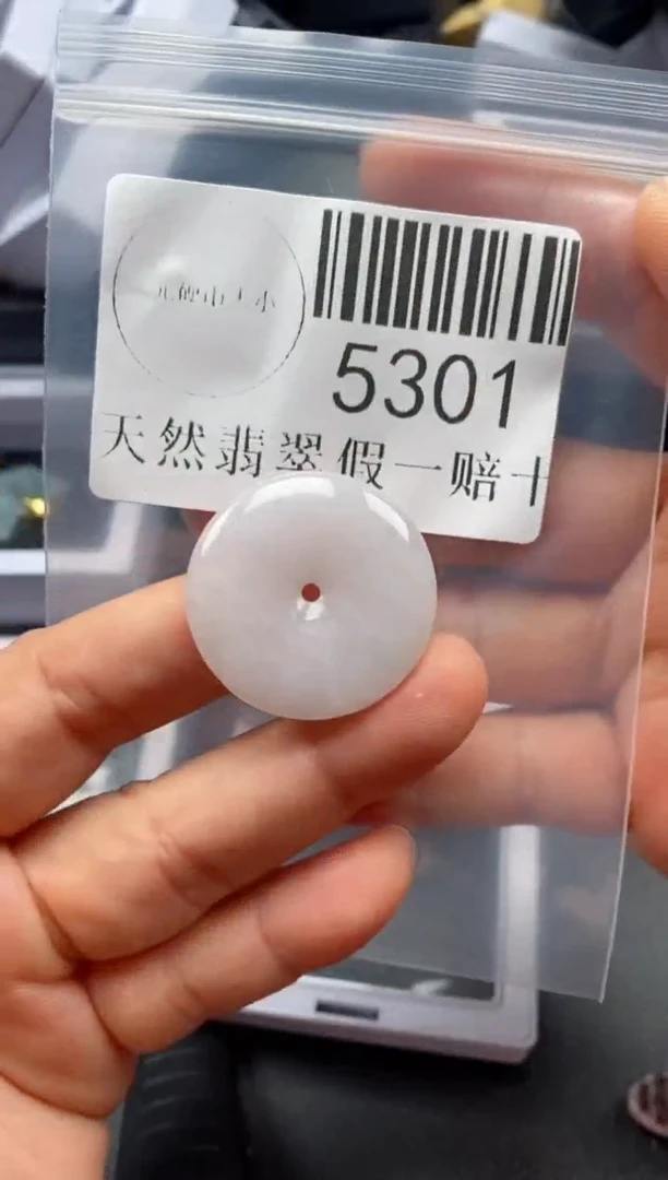 翡翠未镶嵌吊坠(不含链)5301