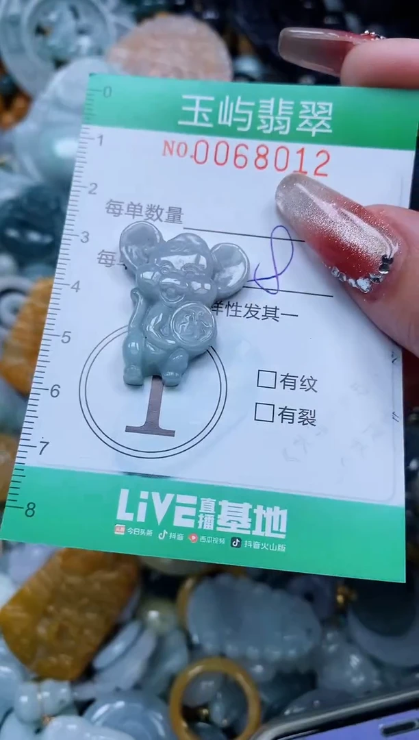 【闪购商品】翡翠颈饰未镶嵌闪购0068012