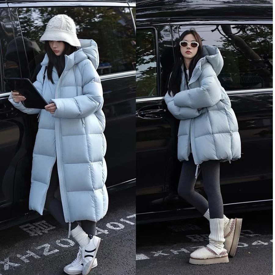 【笑笑专属】加厚泡芙棉服女宽松棉服衣女长款oversize新款棉袄外套