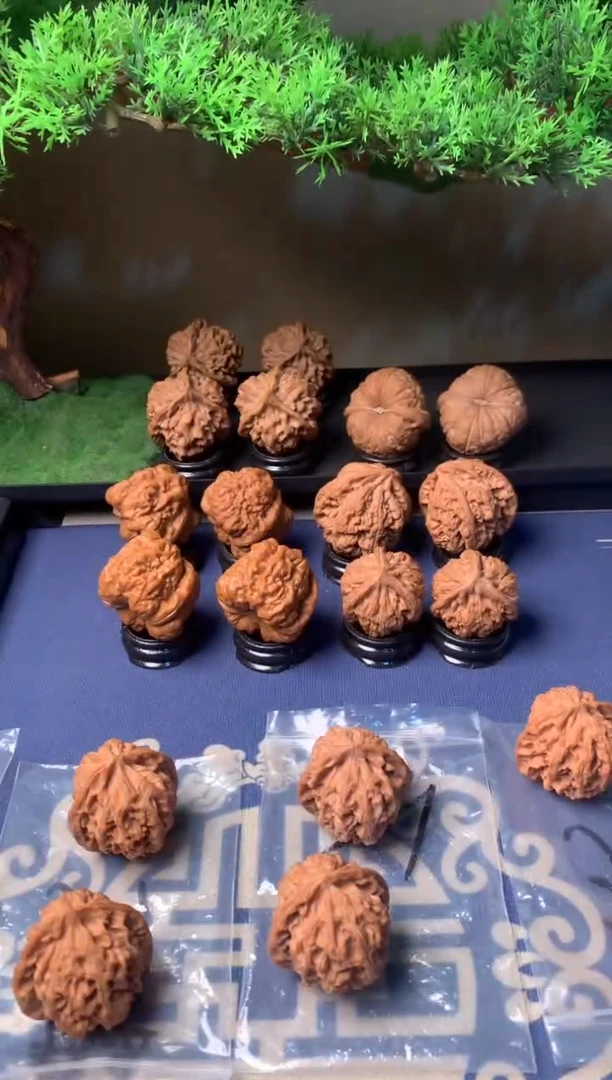 【闪购商品】文玩核桃吊坠39苹果园