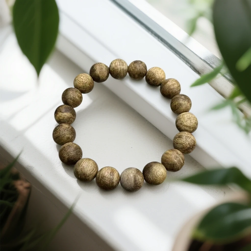 沉香1.0单圈沉香手串