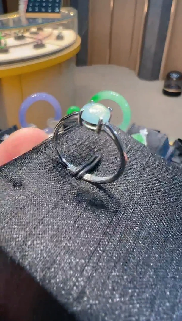 【闪购商品】翡翠戒指银S925镶嵌多样性发货一件