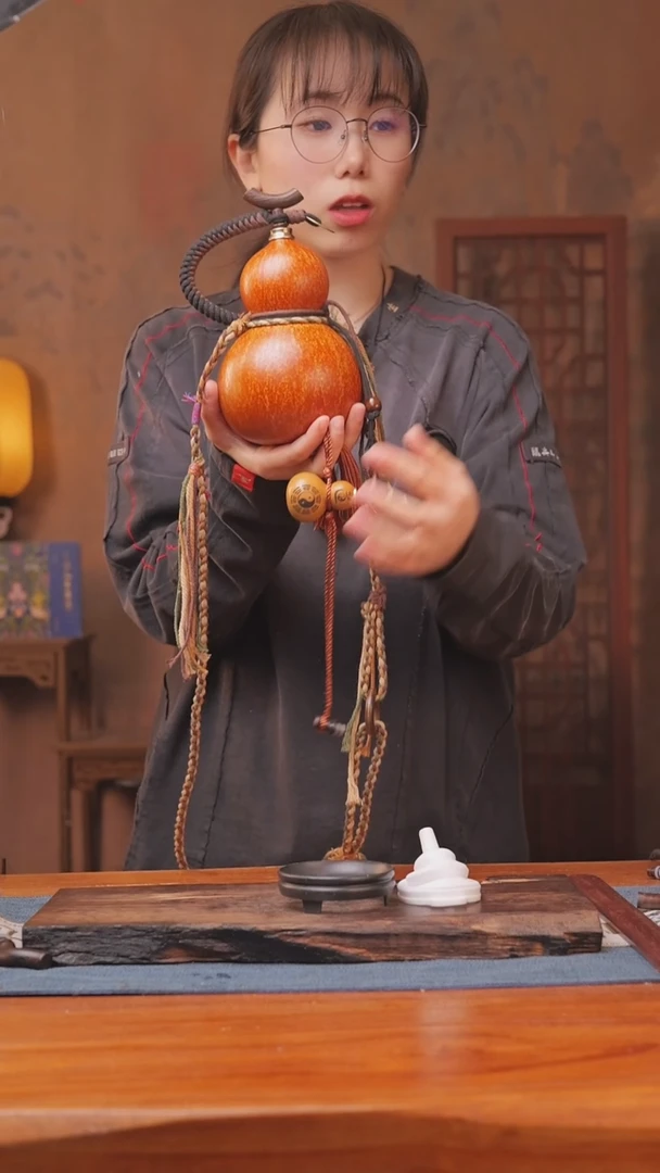 24号链接精品大漆葫芦现货现发[一物一拍]