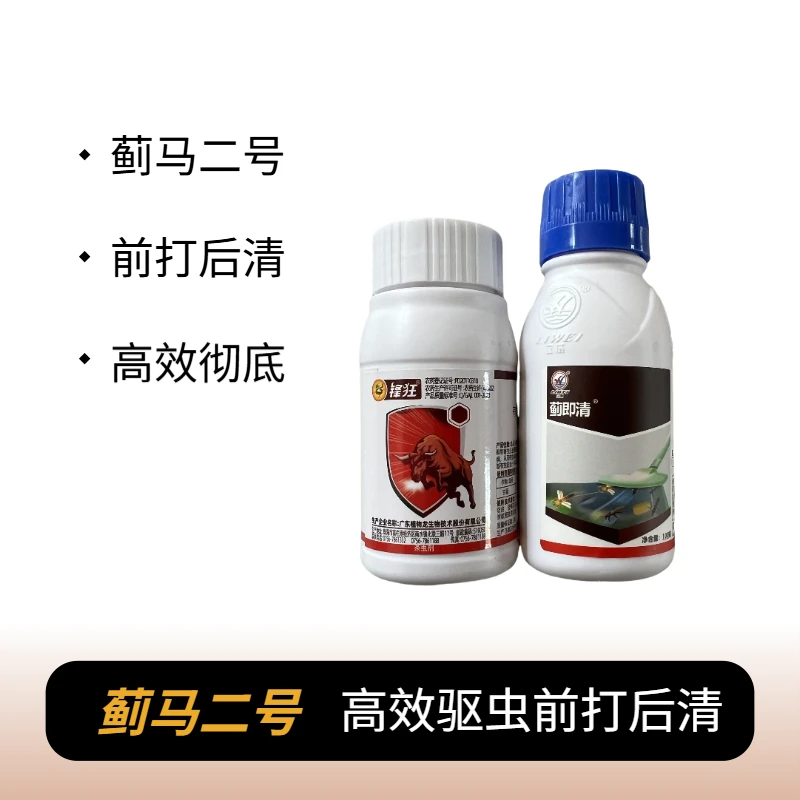 蓟马二号：一套5喷雾器 防治大姜蓟马青虫前打后落
