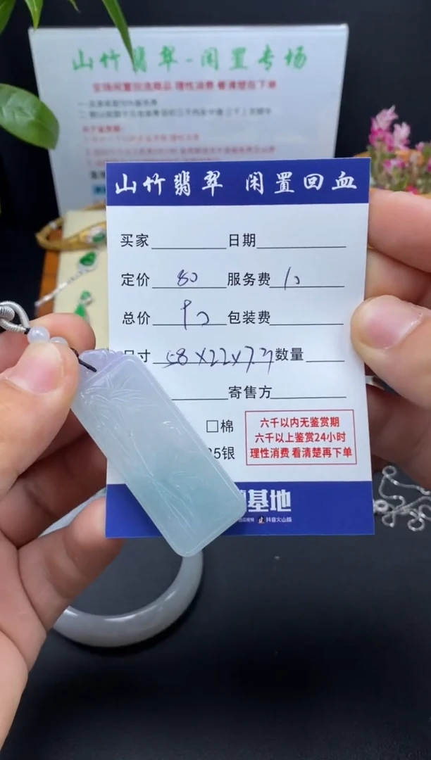 颈饰未镶嵌翡翠3000961