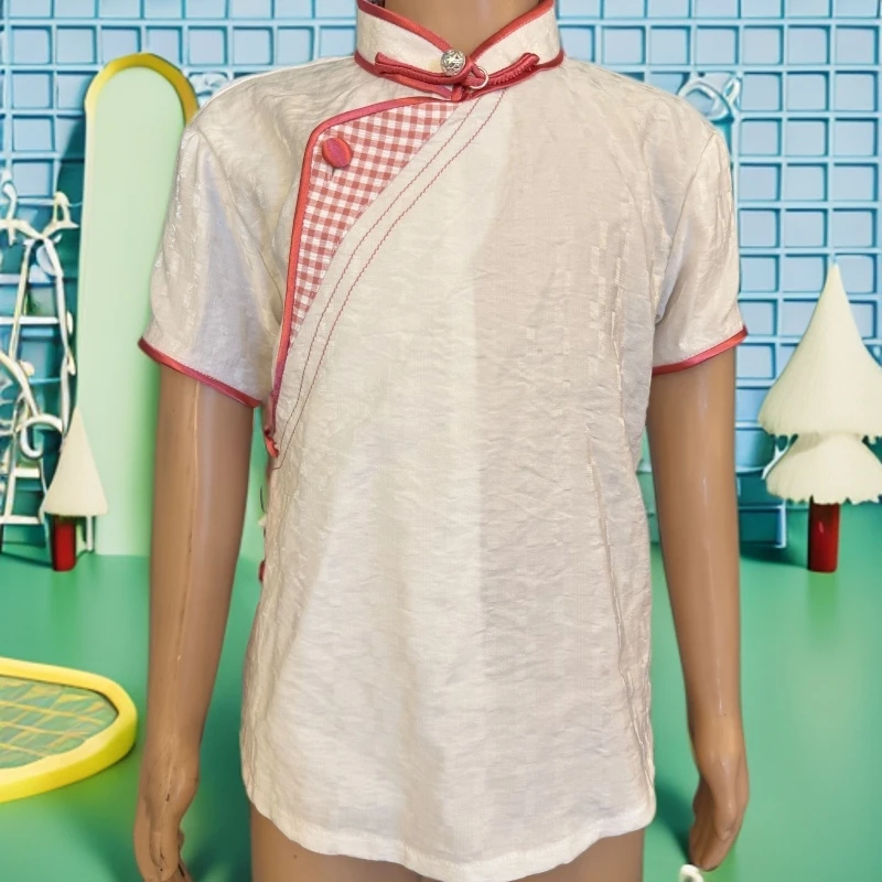 【德利源】男女童同款民族风日常半袖D0645#