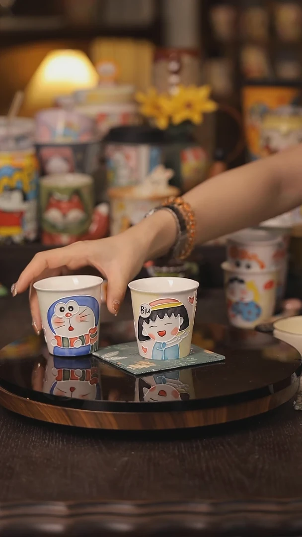 景德镇釉下彩绘设计师款式陶瓷