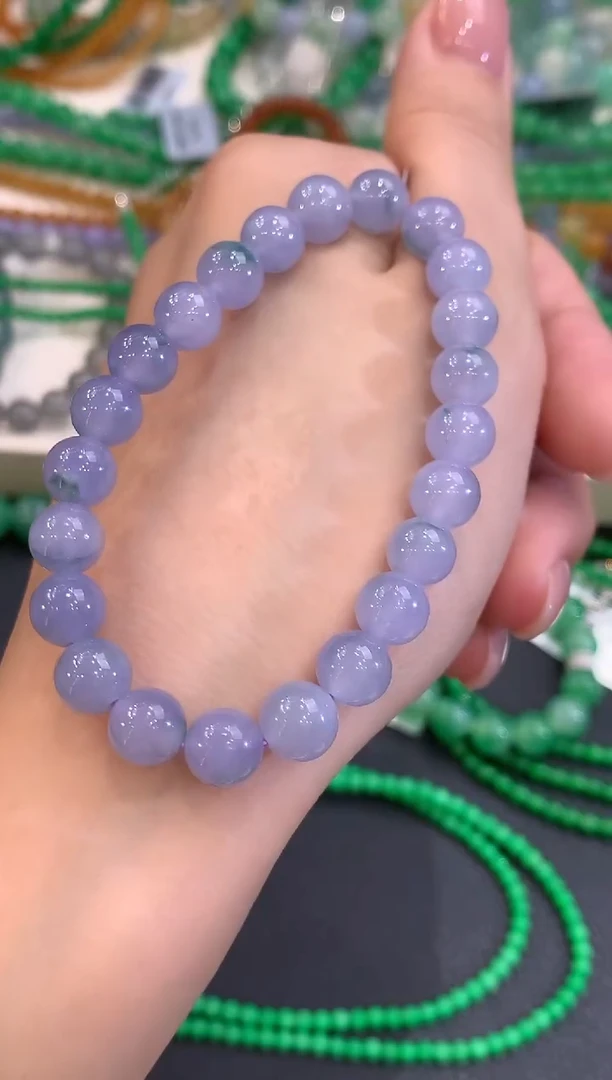 未镶嵌手串翡翠w214多样性一件发货紫货有色差