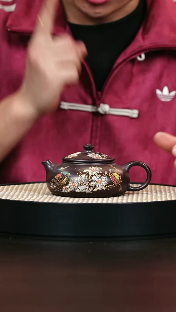 茶壶紫砂底槽清 寒江260cc