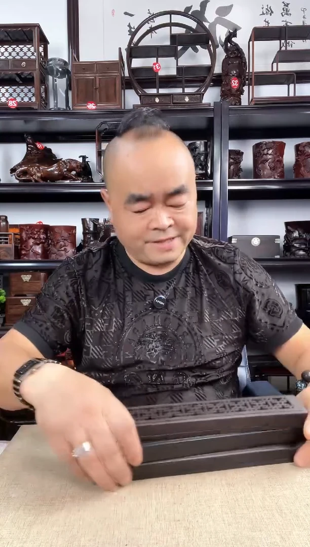 木3个线香盒老李红木工艺品