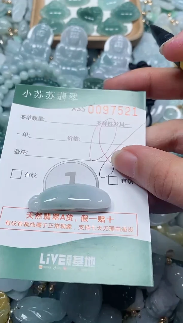 【闪购商品】翡翠颈饰未镶嵌闪购商品0097521